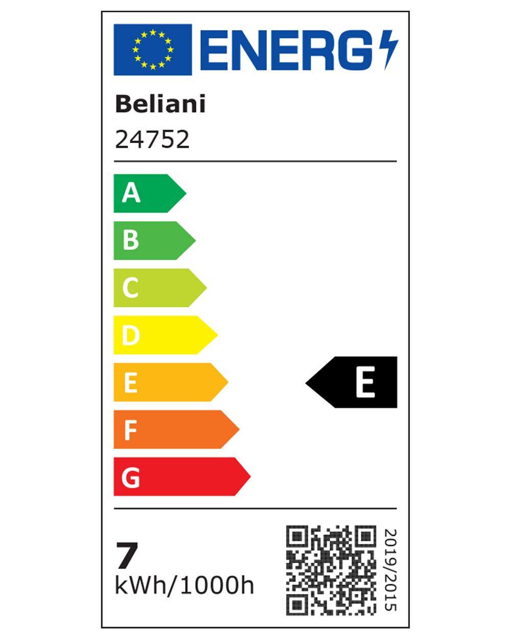 Beliani Lampe de bureau LED en Aluminium Industriel GRUS  