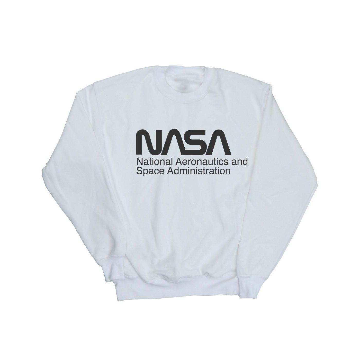 Nasa  Logo One Tone Sweatshirt 