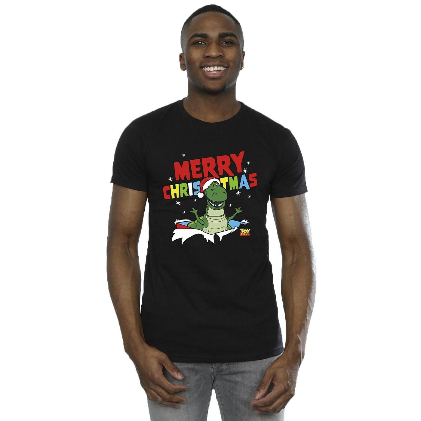 Disney Toy Story Merry Christmas Rex T-Shirt  