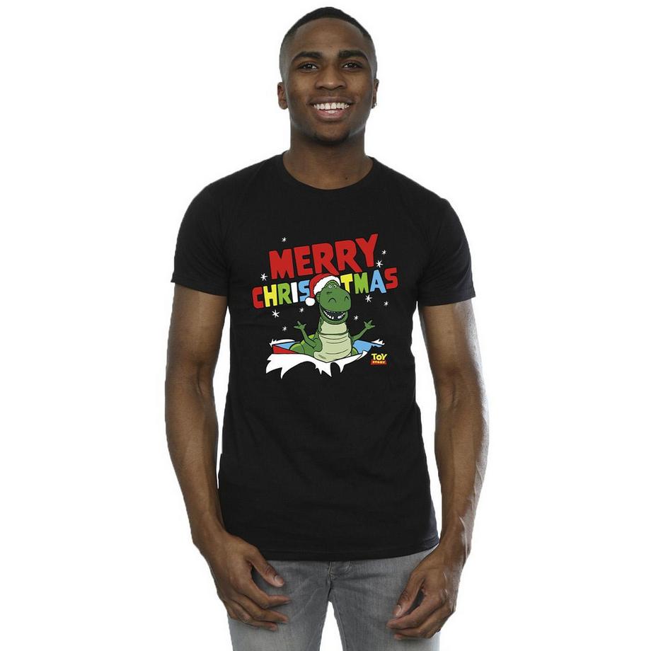 Disney Toy Story Merry Christmas Rex T-Shirt  