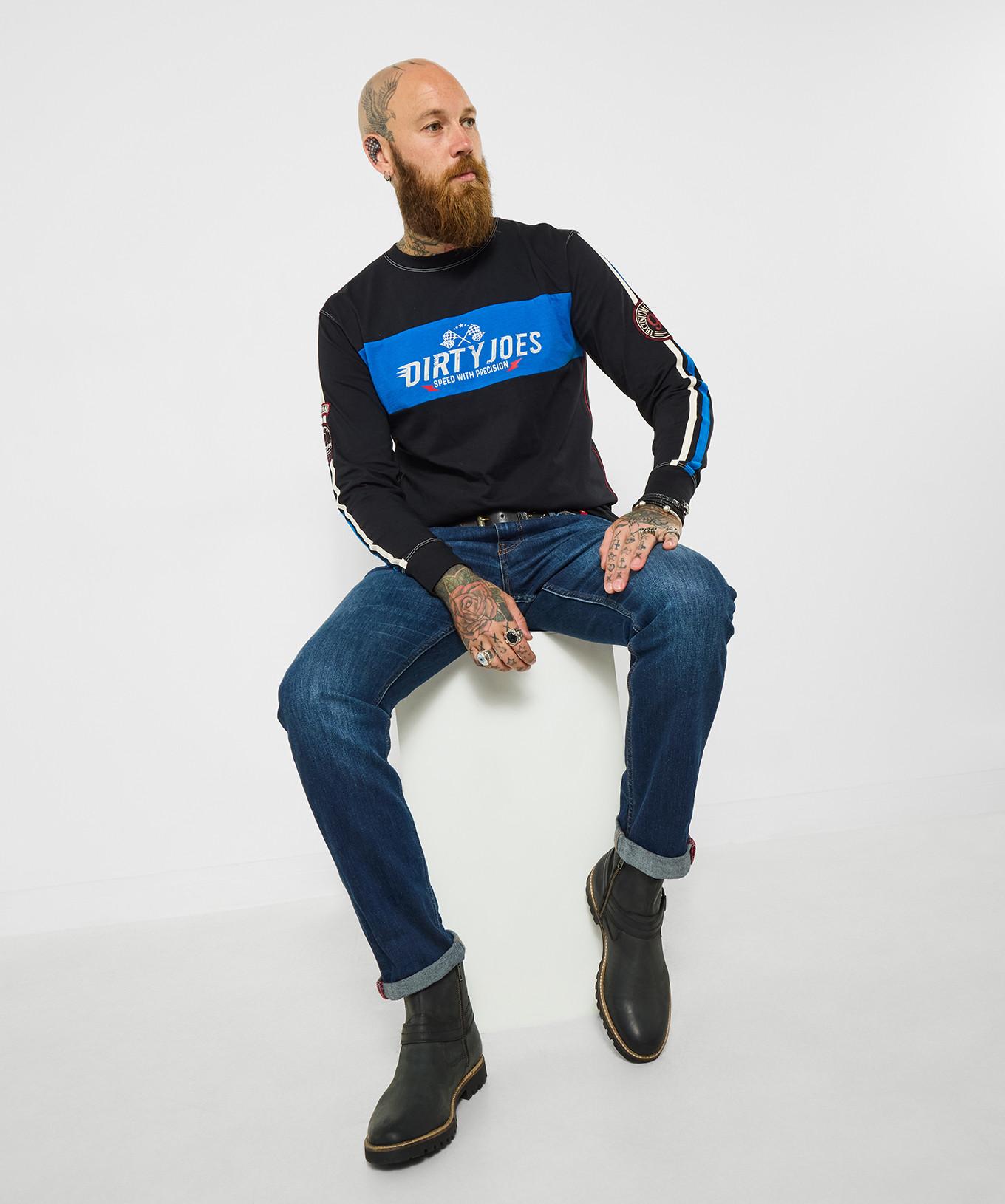 Joe Browns Gestreiftes Rundhals-Sweatshirt  