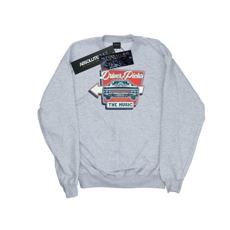 Supernatural Driver Picks The Music Sweatshirt  