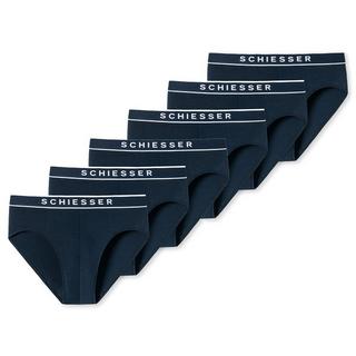 Schiesser 6er Pack 95/5 Organic Cotton Rio Slip  