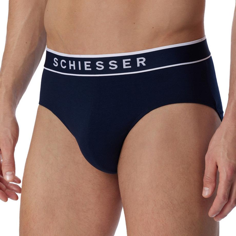 Schiesser Confezione da 6 Slip Rio 95/5 Cotone Biologico  