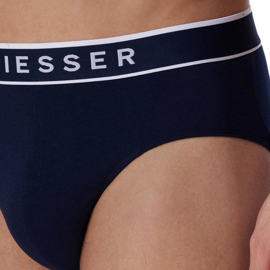 Schiesser Confezione da 6 Slip Rio 95/5 Cotone Biologico  