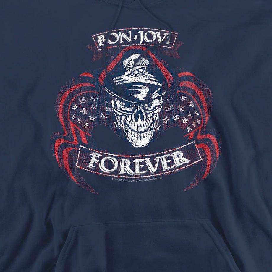 Bon Jovi  Forever Skull Kapuzenpullover 