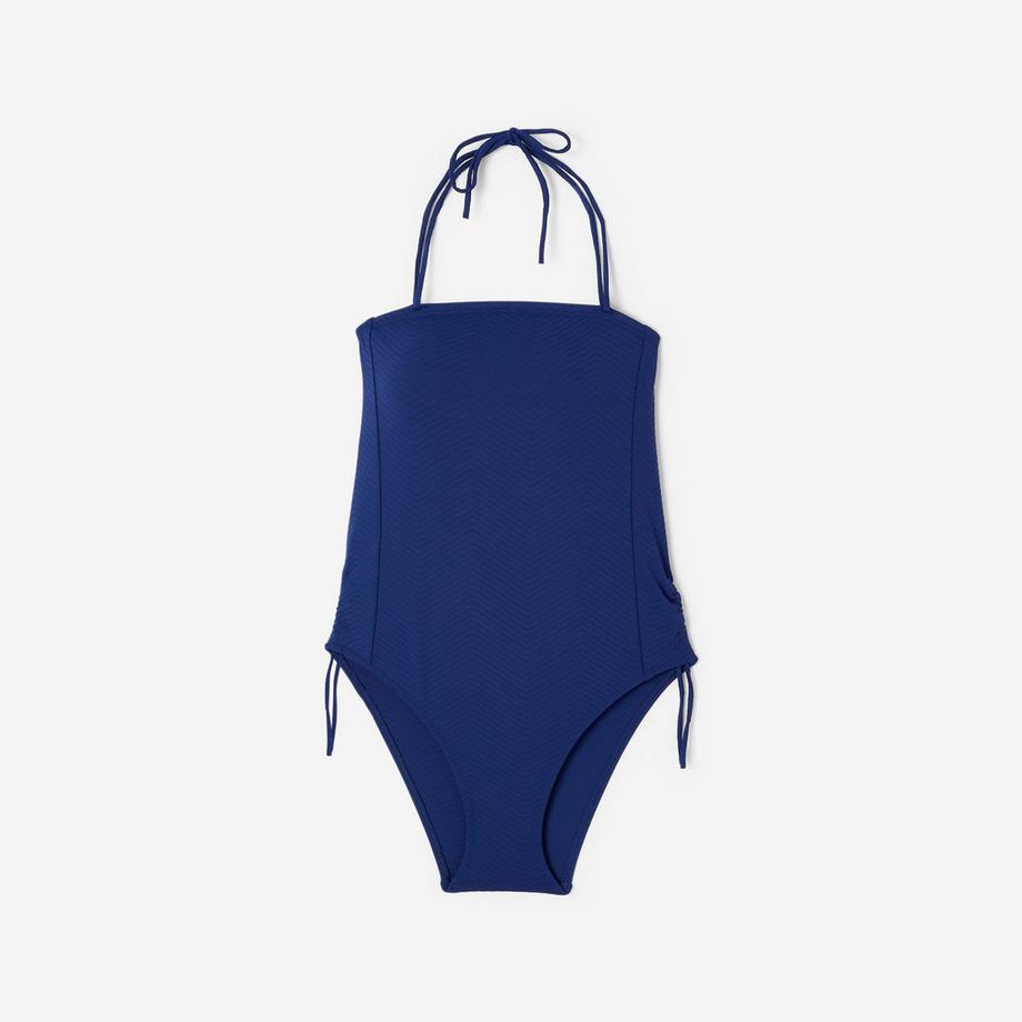 DECATHLON Maillot de bain une pièce structuré en polyester  
