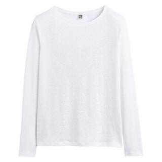 La Redoute Collections Langarm Rundhals T-Shirt  