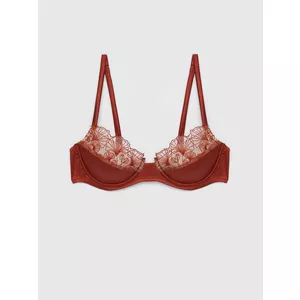 ATENA Soutien-gorge balconnet en tulle et satin brodé