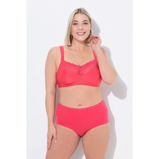 Ulla Popken Slip Hipster Pizzo Confezione da 3  