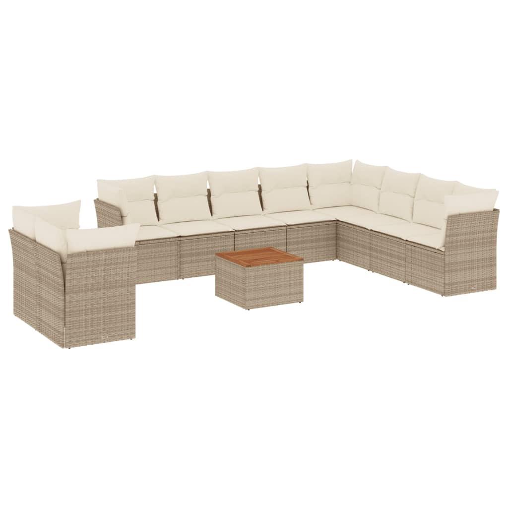 VidaXL Garten sofagarnitur poly-rattan  