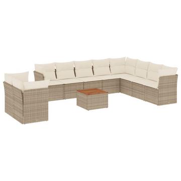 Garten sofagarnitur poly-rattan