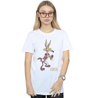 LOONEY TUNES  Tshirt WILE E COYOTE DISTRESSED 