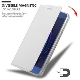 Cadorabo  Housse compatible avec Honor 8 / 8 PREMIUM - Coque de protection avec fermeture magnétique, fonction de support et compartiment pour carte 