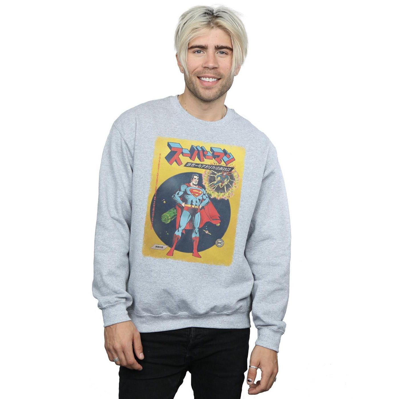 DC COMICS Superman Japanese Cover Sweatshirt  
