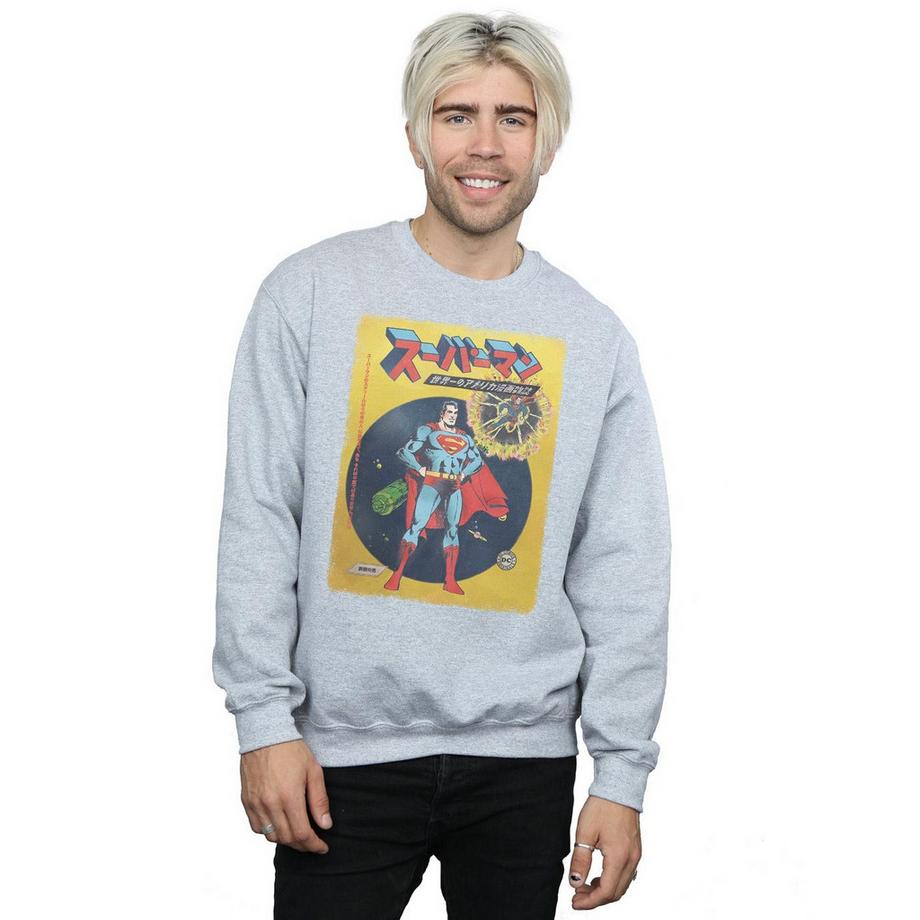 DC COMICS Superman Japanese Cover Sweatshirt  