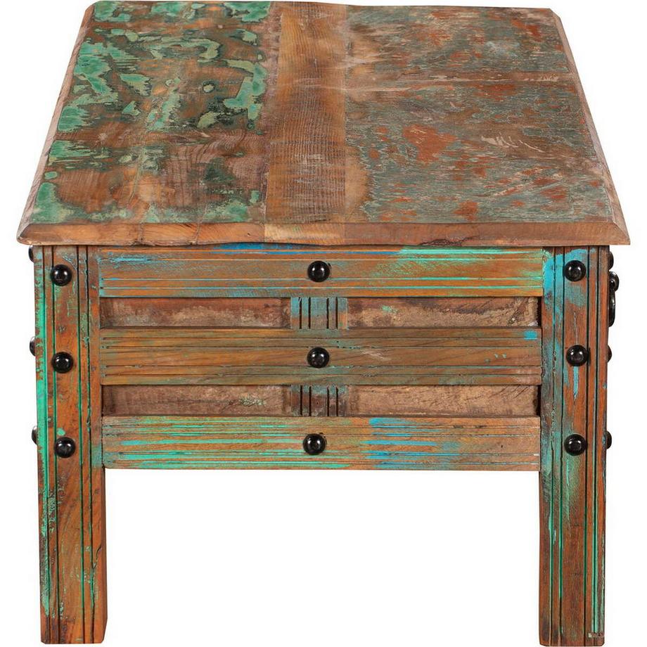 mutoni Table basse Kalanka mangue marron 115x55  