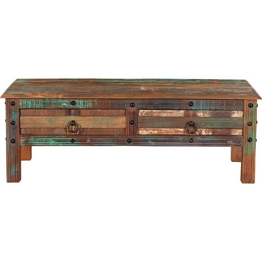 mutoni Table basse Kalanka mangue marron 115x55  