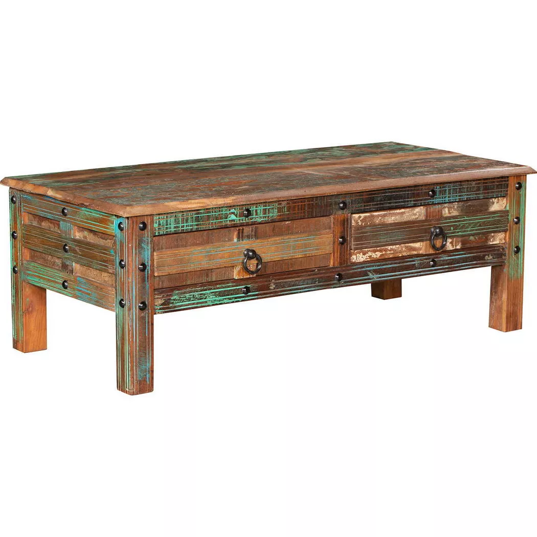 mutoni - Couchtisch Kalanka Mango 115x55, One Size, Braun