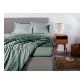 Living Home Uni Satin 100 Kissenbezug  