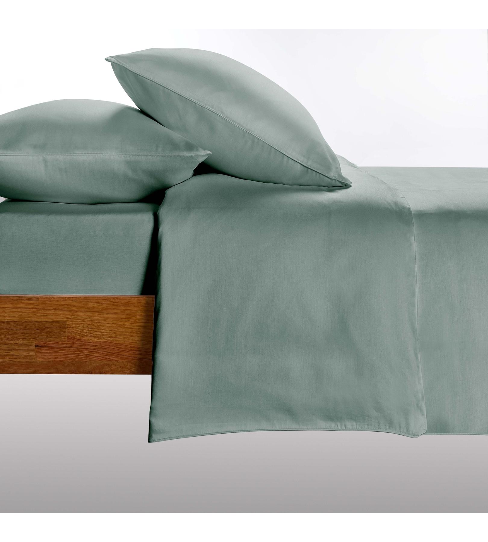 Living Home Uni Satin 100 Kissenbezug  