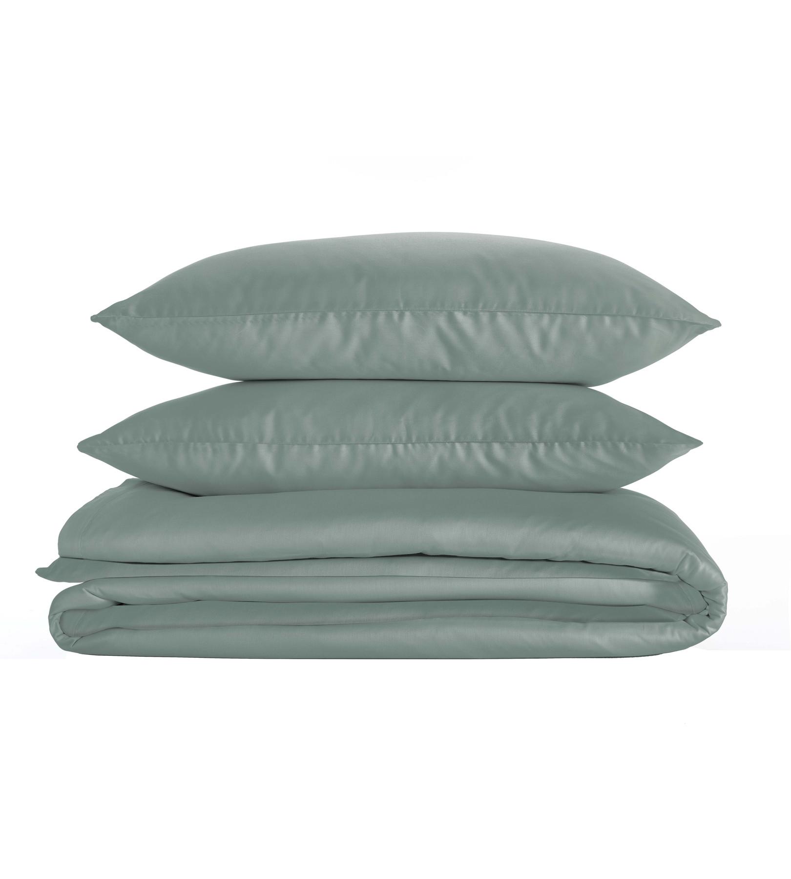 Living Home Uni Satin 100 Kissenbezug  