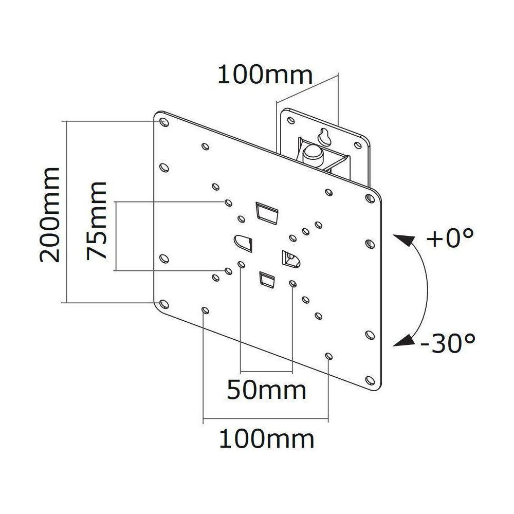 NewStar  Neomounts FPMA-W115 Supporto TV a parete 10-40" - mobilità completa 