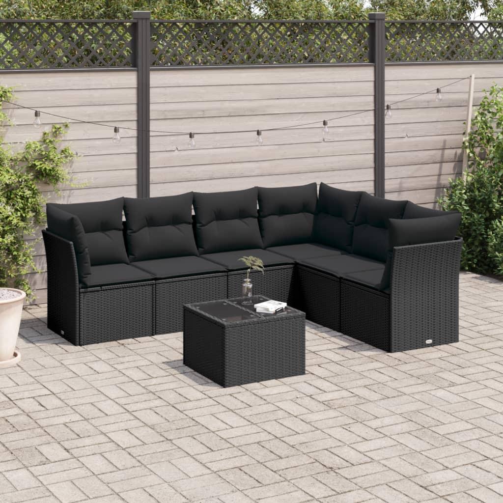 VidaXL Garten sofagarnitur poly-rattan  