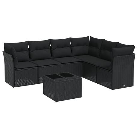 VidaXL Garten sofagarnitur poly-rattan  