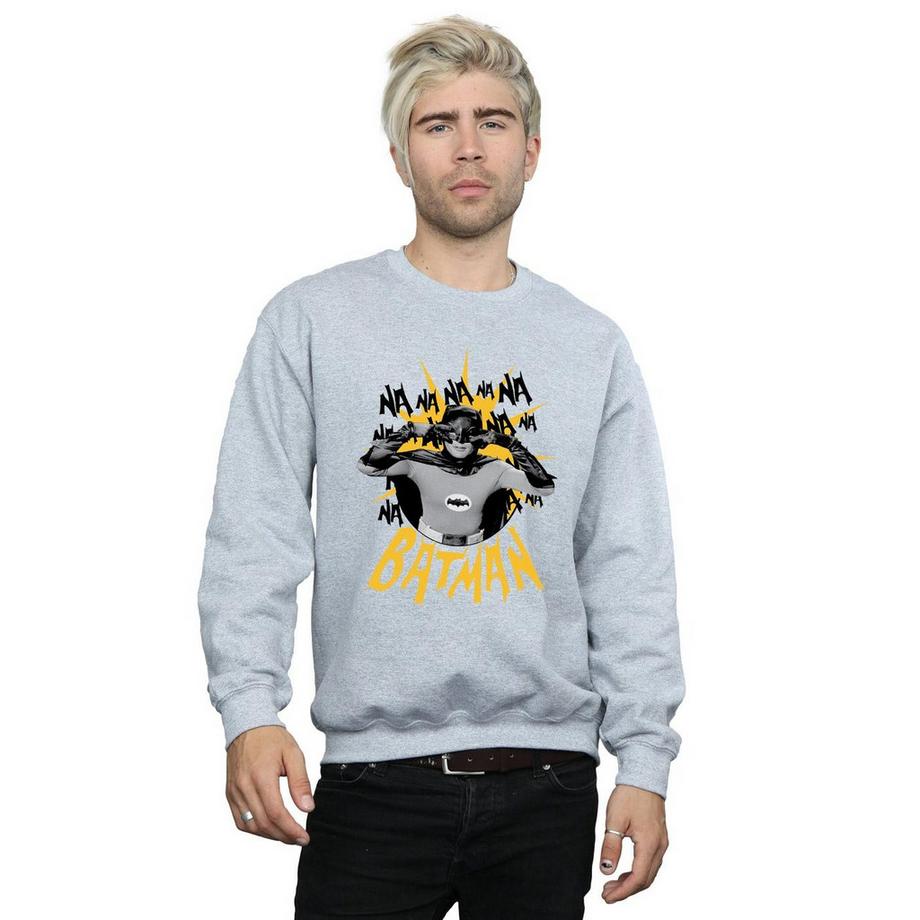 DC COMICS Batman Grafikdruck Sweatshirt  