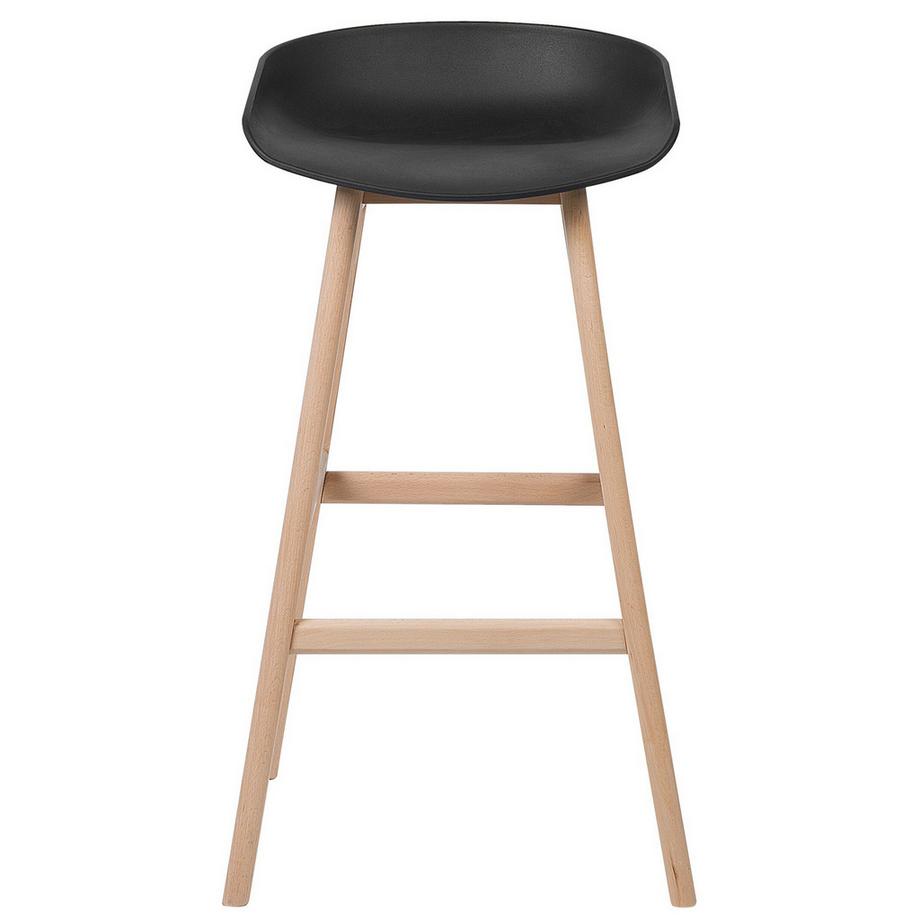 Beliani Lot de 2 chaises de bar en Polypropylène  MICCO  