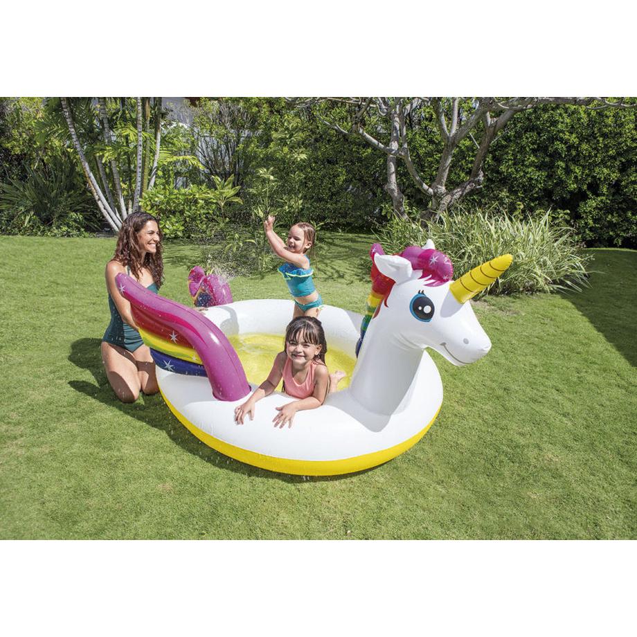 Intex  Intex piscine de jeux pour enfants licorne arc-en-ciel 