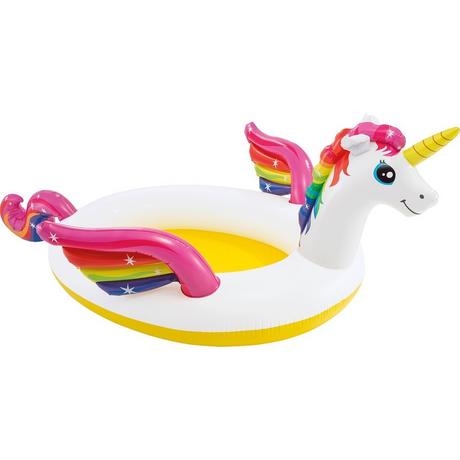 Intex  Aufblasbarer Kinderplanschbecken Regenbogen Einhorn 