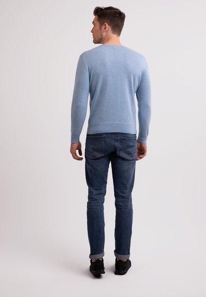 CASH-MERE.CH Recycelter Kaschmir Rundhals Pullover  