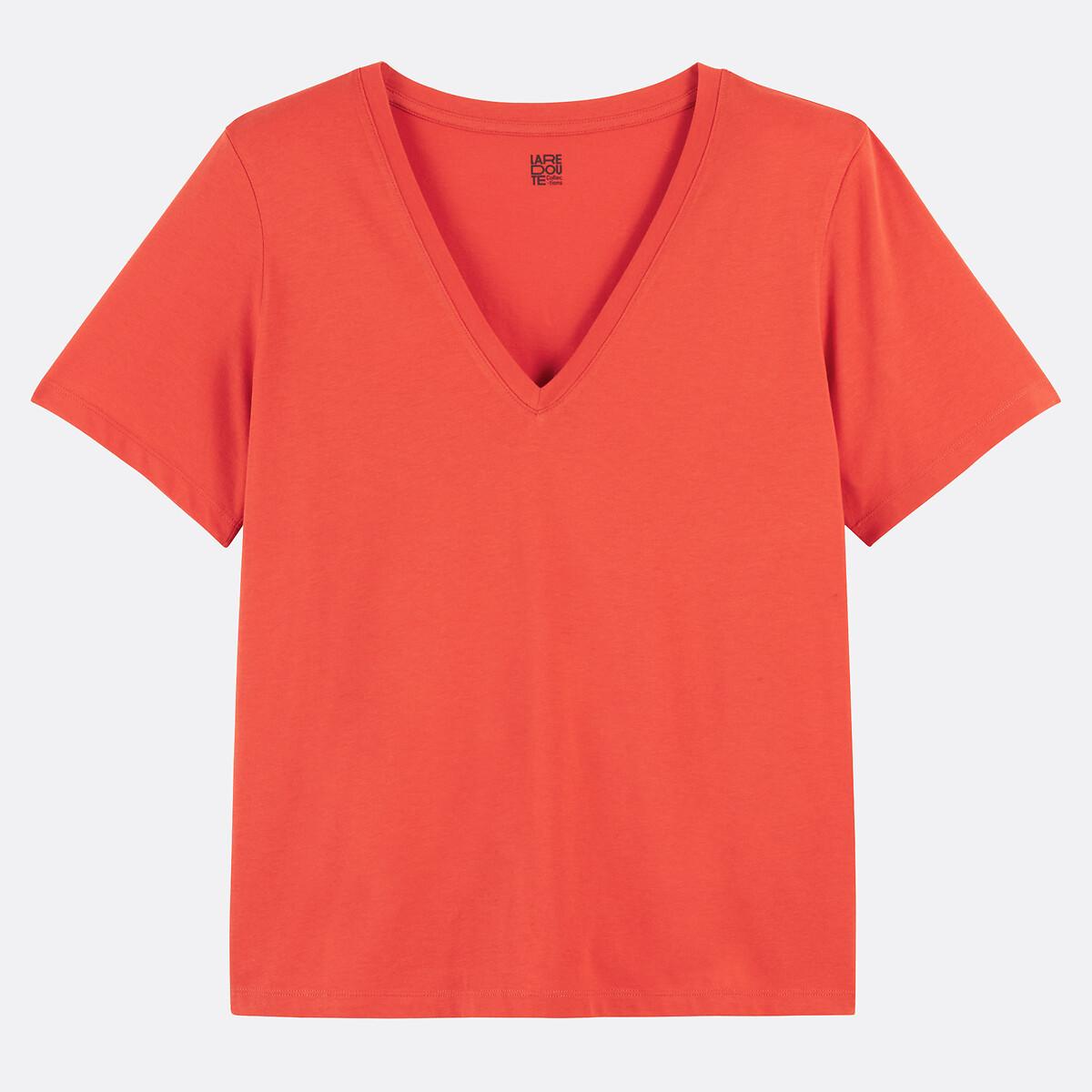 La Redoute Collections T-shirt Scollo a V  