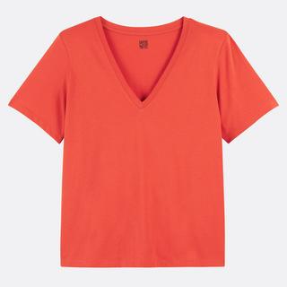 La Redoute Collections T-shirt Scollo a V  