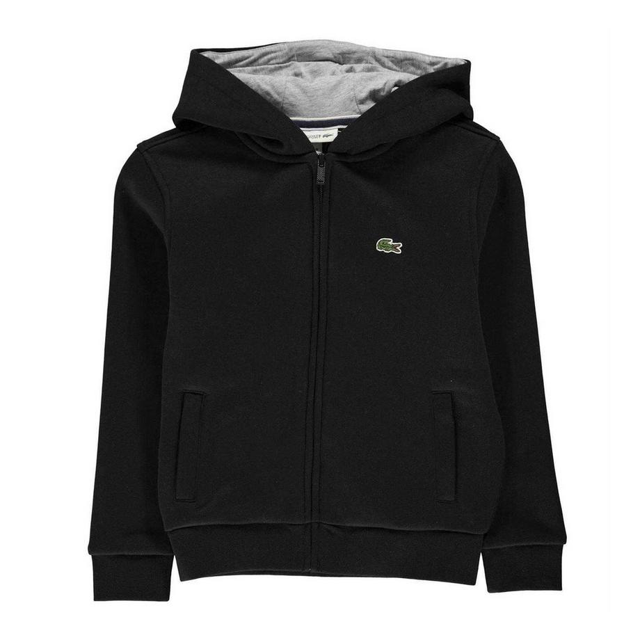 Basic Hoodie Mit Durchgehendem Reißverschluss