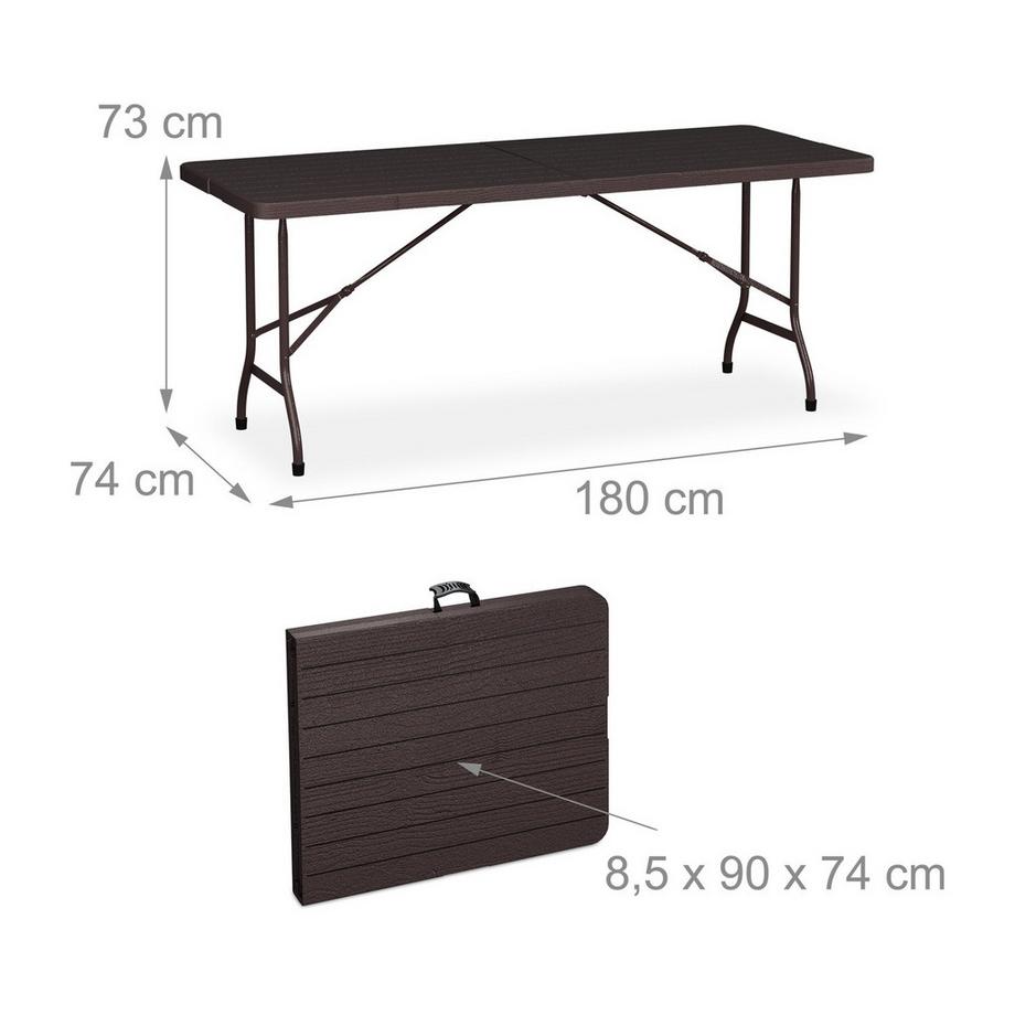 B2X 3-teilige zusammenklappbare Bierzeltgarnitur  