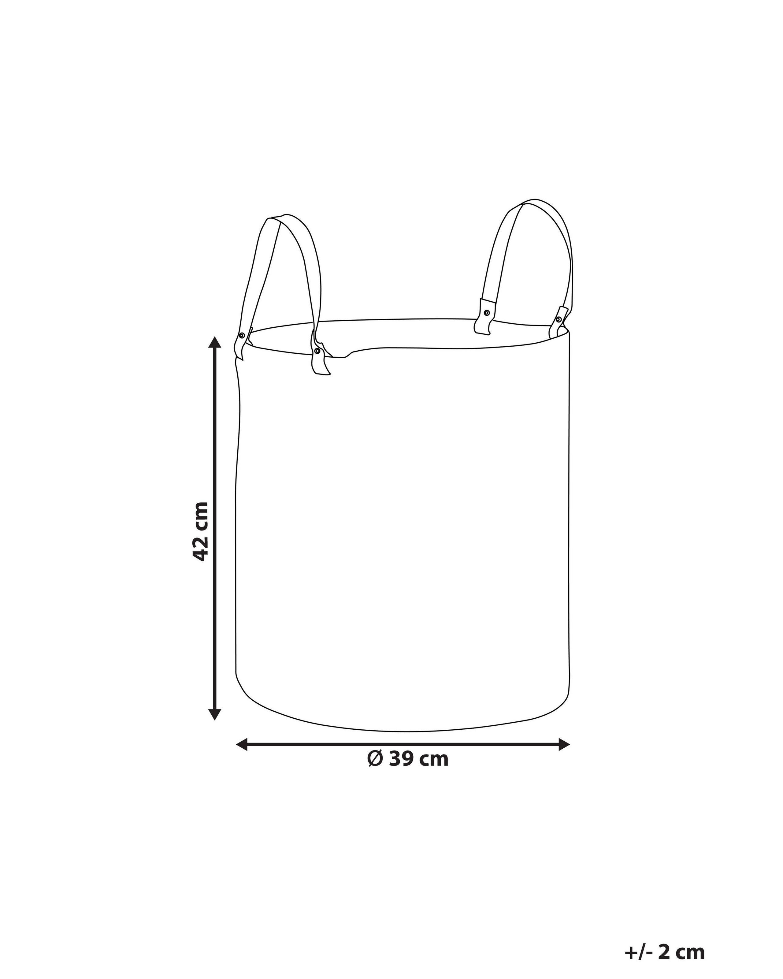 Beliani Korb en Cotone Classico ICHKA  