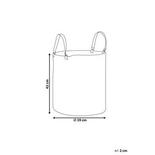 Beliani Korb en Cotone Classico ICHKA  