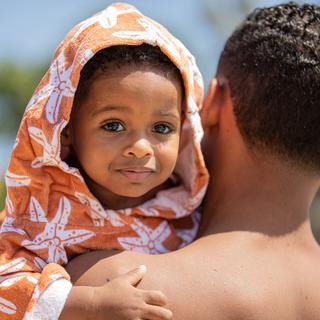 Swim Essentials  Luxw Beach Poncho Sea Stars 