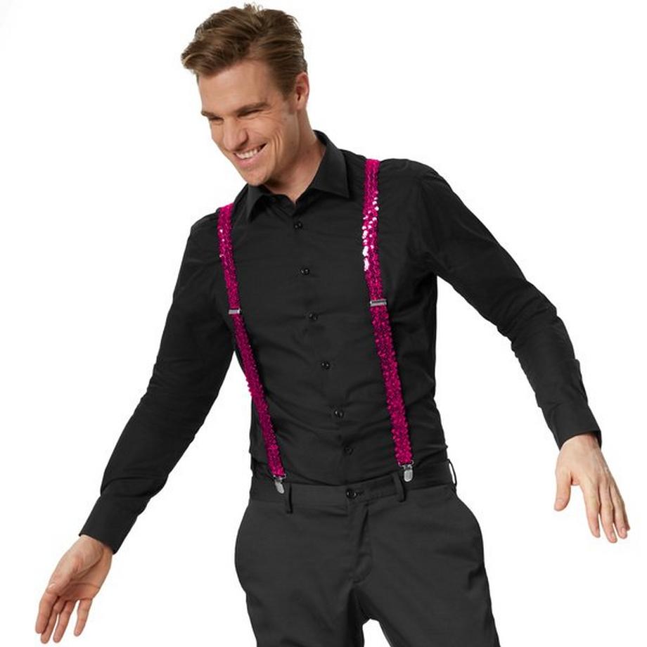 Bretelles à paillettes