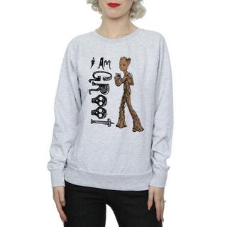 MARVEL Avengers Infinity War I Am Teenage Groot Felpa  