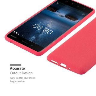 Cadorabo  Housse compatible avec Nokia 8 2017 - Coque de protection en silicone TPU flexible 