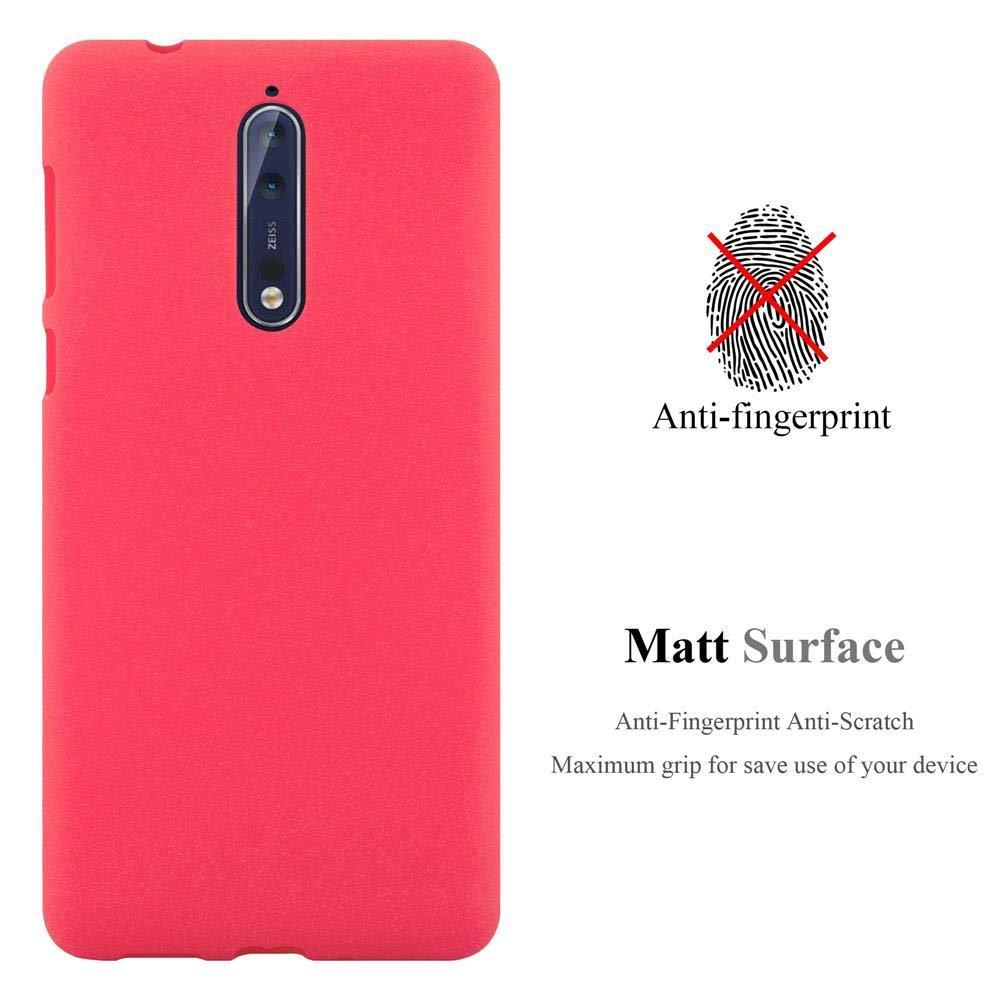 Cadorabo  Housse compatible avec Nokia 8 2017 - Coque de protection en silicone TPU flexible 