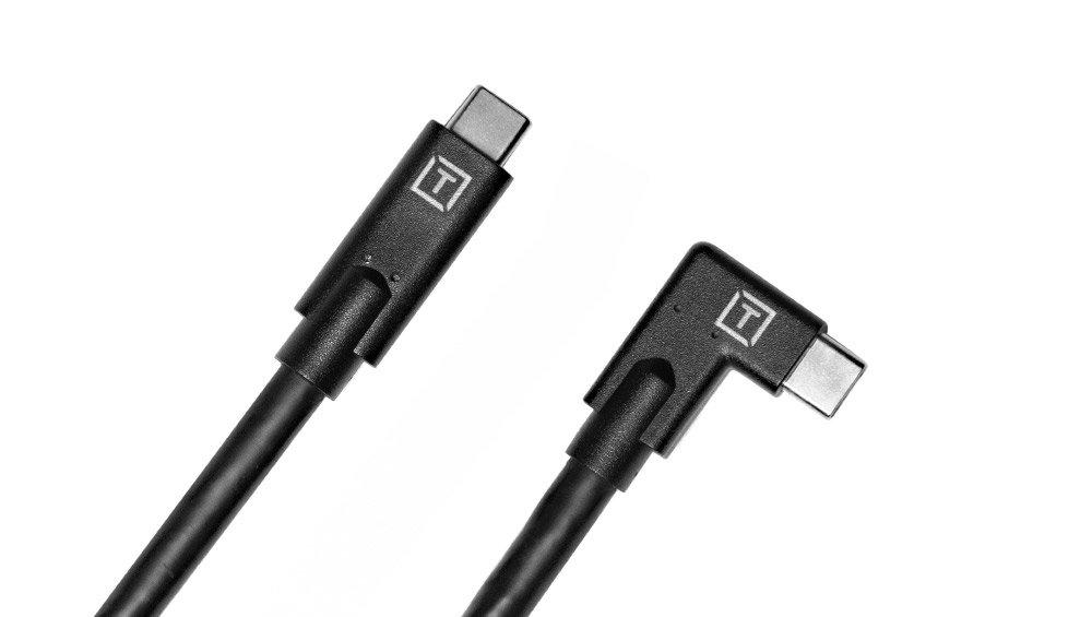 Tether Tools  Tether Tools CUC15RT-BLK USB Kabel 4,6 m USB 3.2 Gen 1 (3.1 Gen 1) USB C Schwarz 
