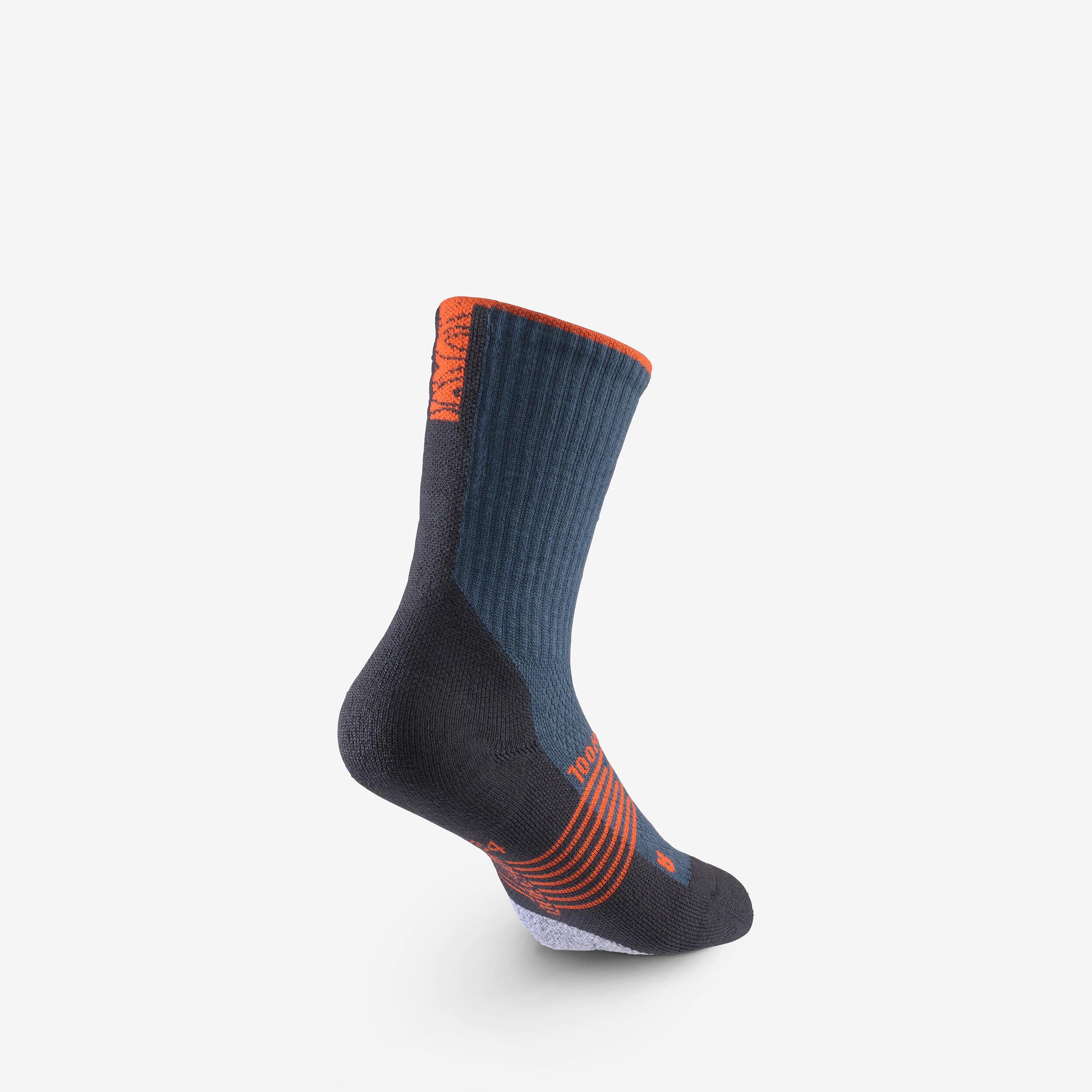 QUECHUA Hike 900 Merinowolle Junior Socken 2er-Pack  