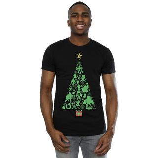 MARVEL Avengers T-Shirt Albero di Natale  