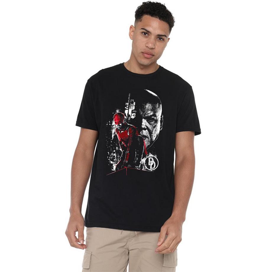Daredevil  T-ShirtMotif Kingpin Motiftyle Visages Born Again 