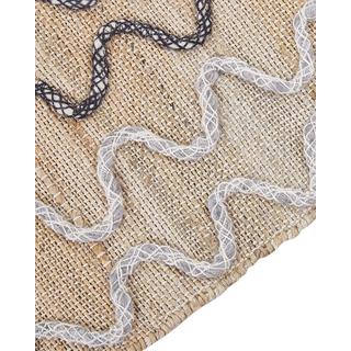 Beliani Teppich aus Jute Rustikal SOGUT  
